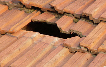 roof repair Burgedin, Powys
